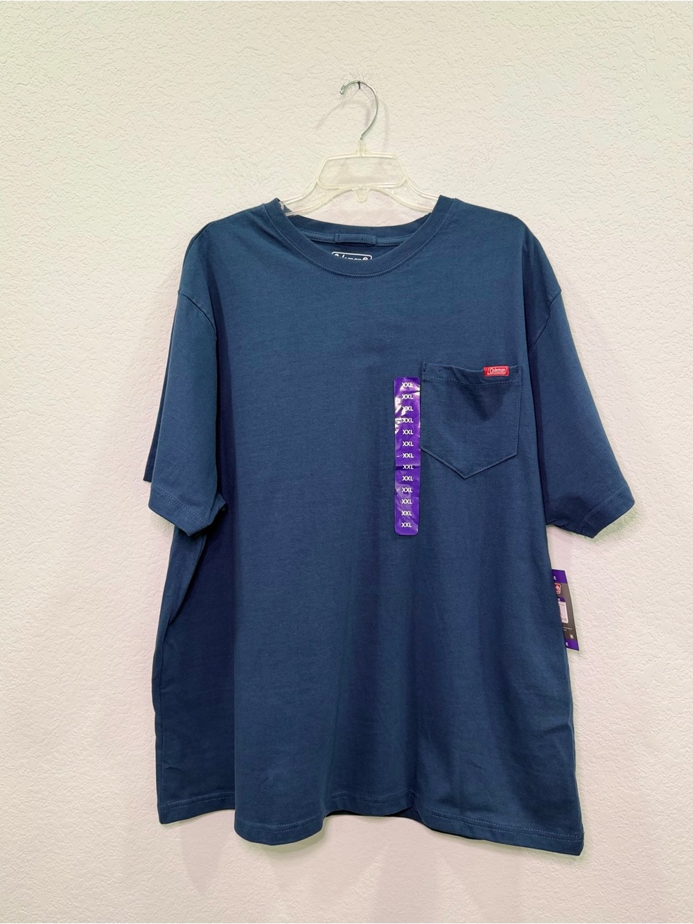 Coleman Men's Pocket T-Shirt - Navy